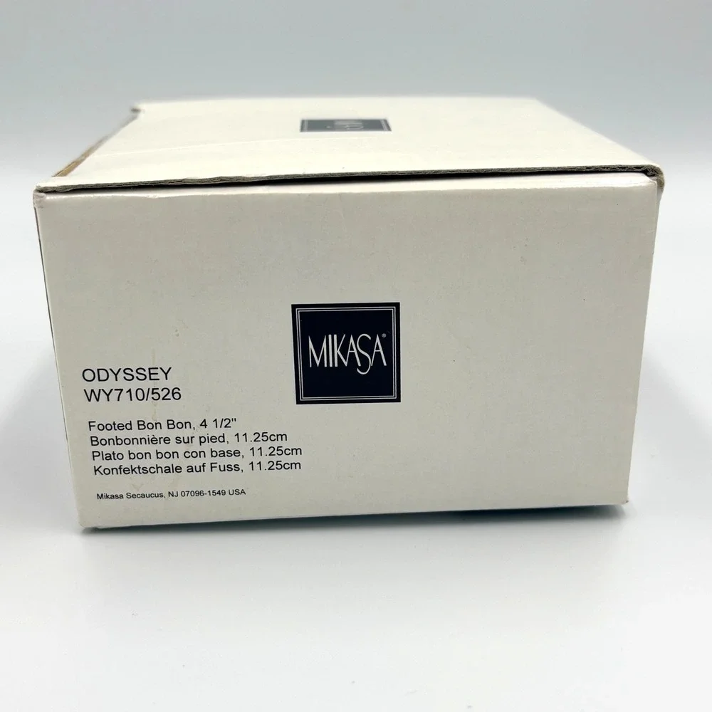 Mikasa ODYSSEY Footed‎ Bon Bon Candy Dish New Retired WY710/526